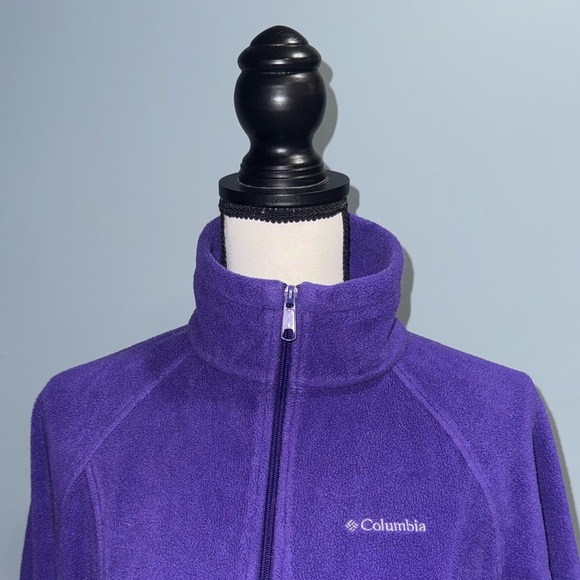 ~Columbia Purple Fleece Jacket - Picture 2 of 5